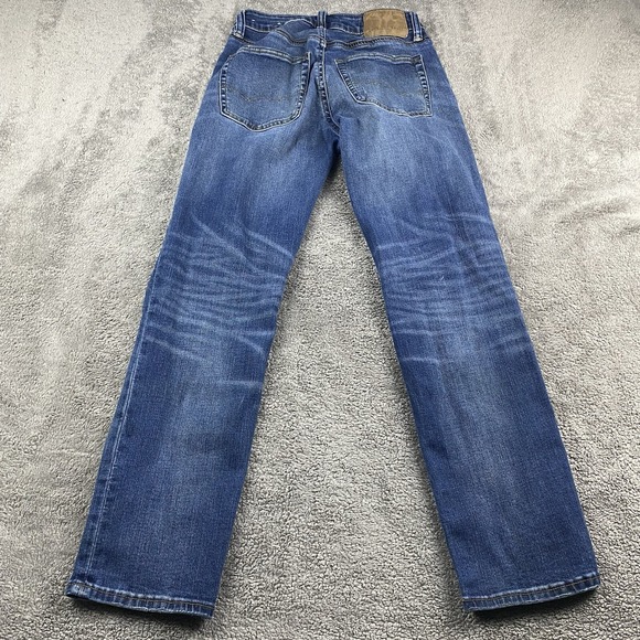 American‎ Eagle Next Level Airflex Jeans Womens 26x28* Slim Straight Distressed - Picture 12 of 16